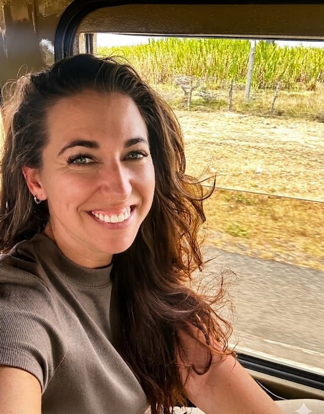 Andrea on the go